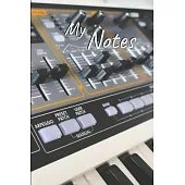 My Notes: Synth Notebook - Size 6