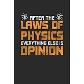 After The Laws Of Physics: Dotted Bullet Notebook (6