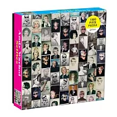 Andy Warhol Selfies 1000 Piece Puzzle in a Square Box