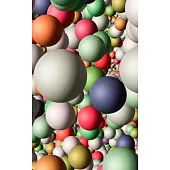 Notebook: Ball Round Beads Colorful Infinate