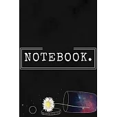 Open Your Mind Notebook: Happy Notebook Design, Cool Notebook Journal, Diary, Planner, Composition book, Perfect for Gift (110 Pages, Lined, Wh