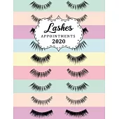 Lashes Appointments 2020: 8.5