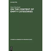 On the Content of Empty Categories