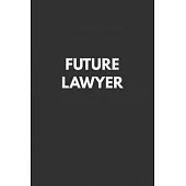 Future Lawyer: Notebook with Study Cues, Notes and Summary Columns for Systematic Organizing of Classroom and Exam Review Notes