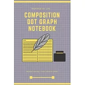 Compensation Dot Graph NoteBook: Compensation Dot Graph NoteBook: Bullet Dot Grid NoteBook / Journal And Sketchbook Diary For Calligraphy, dot grid jo