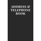 Small Address and Telephone Book for Purse: Perfect Journal for Men, Women, Seniors and Girls