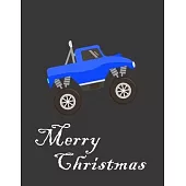 Monster Truck Notebook: Journal ( Paperback, Black Cover), Christmas Gift Monster Truck , Gag gift for new year 2020, Surprise Monster Truck R