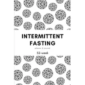 Frozen Fractals Intermittent Fasting Journal and Planner