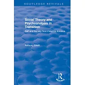 Social Theory and Psychoanalysis in Transition: Self and Society from Freud to Kristeva