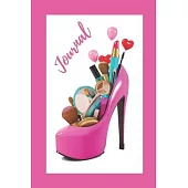 Lipstick for the Ladies Journal: A very girlie 6x9 diary