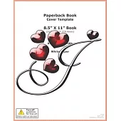 J: Monogram Initial J Notebook/Journal for Women, Men, Girls, Boys and School kids, Pink Floral 8.5 x 11 - Lined - Valent