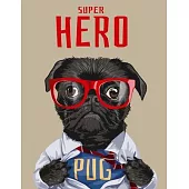 Super Hero Sketchbook- Notebook for Drawing, Writing, Painting, Sketching, Doodling- 200 Pages, 8.5x11 High Premium White Paper