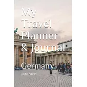 My Travel Planner & Journal: Germany