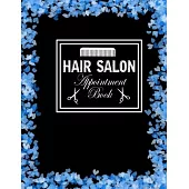 Hair Salon Appointment Book: Client Appointment Books for Salons Tracking Journal for hair stylist, nail tech, makeup artist (Planner Salon Appoint