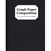 Graph Paper Composition Notebook: Quad Ruled 5x5, Grid Paper for Students in Math and Science