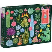 Desert Flora 1000 Piece Puzzle with Shaped Pieces