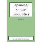 Japanese/Korean Linguistics Volume 26, Volume 26
