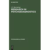 Research in Psychodiagnostics: Record of Investigations
