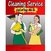 Cleaning Service Coloring Book