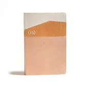 CSB (In)Courage Devotional Bible Desert/Mustard/Alabaster Lt, Indexed