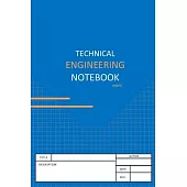 Technical Engineering Notebook Blue: 2019
