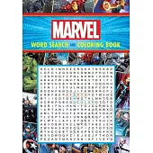 Marvel Word Search and Coloring Book