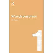 Wordsearches Book 1, Volume 1: A Stylish Word Search Book for Adults