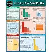 Elementary Statistics: A Quickstudy Laminated Reference Guide