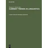 Soviet and East European Linguistics