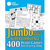 USA Today Jumbo Puzzle Book Super Challenge 3, Volume 30