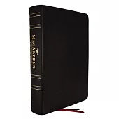 Nasb, MacArthur Study Bible, 2nd Edition, Genuine Leather, Black, Comfort Print: Unleashing God’’s Truth One Verse at a Time