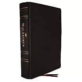 The Nkjv, MacArthur Study Bible, 2nd Edition, Genuine Leather, Black, Comfort Print: Unleashing God’’s Truth One Verse at a Time