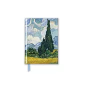 Vincent Van Gogh - Wheatfield with Cypresses Pocket Diary 2022