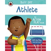 翻翻硬頁遊戲書Busy Day: Athlete