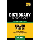 Theme-based dictionary British English-Finnish - 7000 words