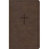 KJV Personal Size Bible, Brown Leathertouch