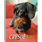 Crusoe the Celebrity Dachshund 2022 Engagement Calendar