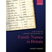 The Concise Oxford Dictionary of Family Names in Britain