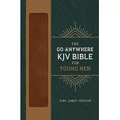 The Go-Anywhere KJV Bible for Young Men [Woodgrain Chestnut]