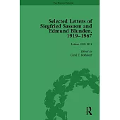 Selected Letters of Siegfried Sassoon and Edmund Blunden, 1919-1967 Vol 1