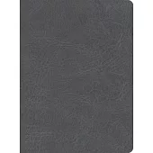 CSB He Reads Truth Bible, Smoke Leathertouch, Indexed