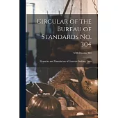 Circular of the Bureau of Standards No. 304: Properties and Manufacture of Concrete Building Units; NBS Circular 304