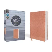 Nirv, Giant Print Compact Bible, Leathersoft, Peach, Comfort Print