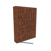 Kjv, Journal Reference Edition Bible, Verse Art Cover Collection, Leathersoft, Brown, Red Letter, Comfort Print: Let Scripture Explain Scripture. Refl