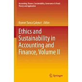 Ethics and Sustainability in Accounting and Finance, Volume II