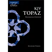 KJV Topaz Reference Edition, Black Calf Split Leather, Kj874: Xr