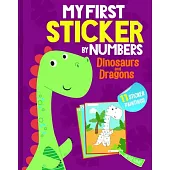My First Sticker by Numbers Dinosaurs and Dragons