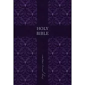 KJV Holy Bible Compact Amethyst