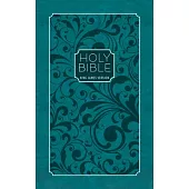 KJV Holy Bible Zip Turquoise