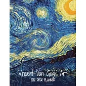 Vincent Van Gogh Art 2022 Desk Planner